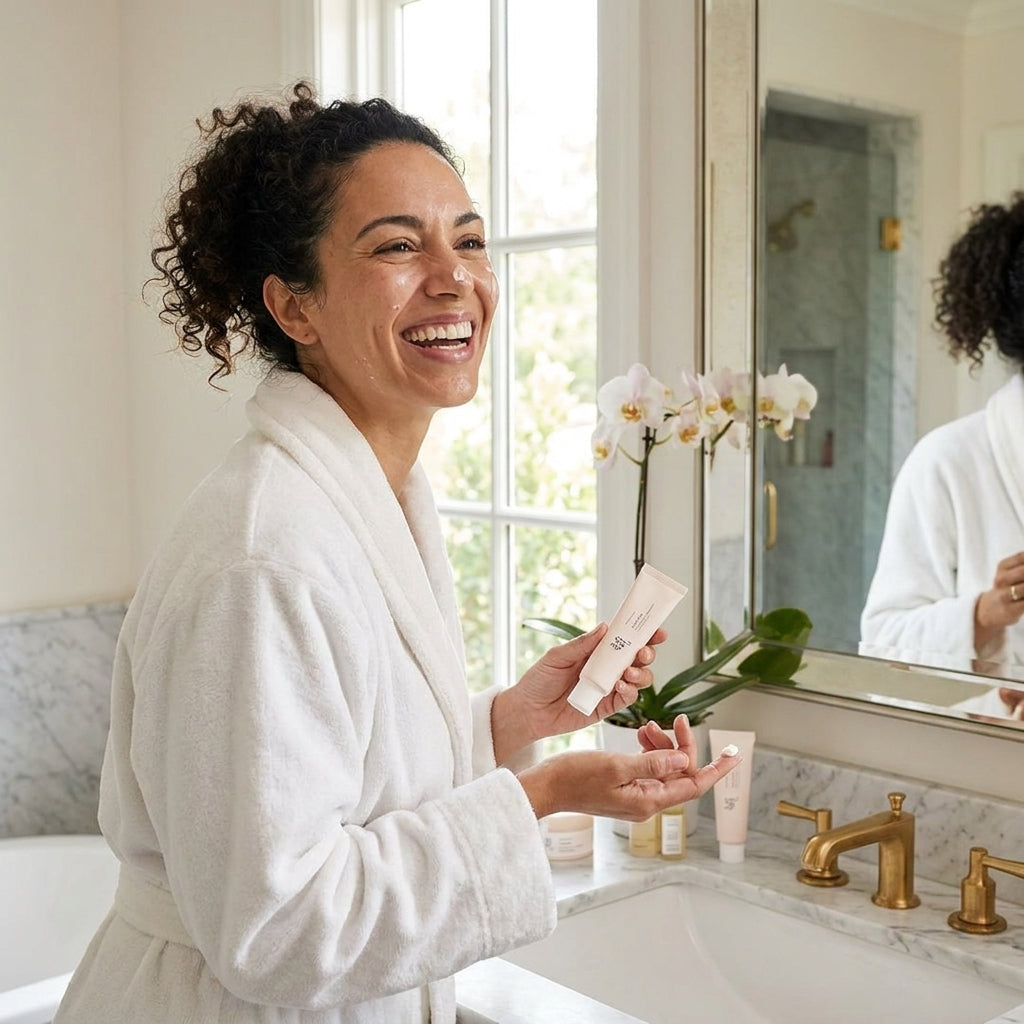 Consigue una piel luminosa y protegida sin efecto blanco